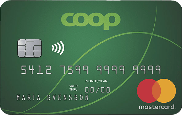 Kreditkort från Coop Mastercard